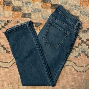 Old Navy Midrise Ankle Flare Jeans